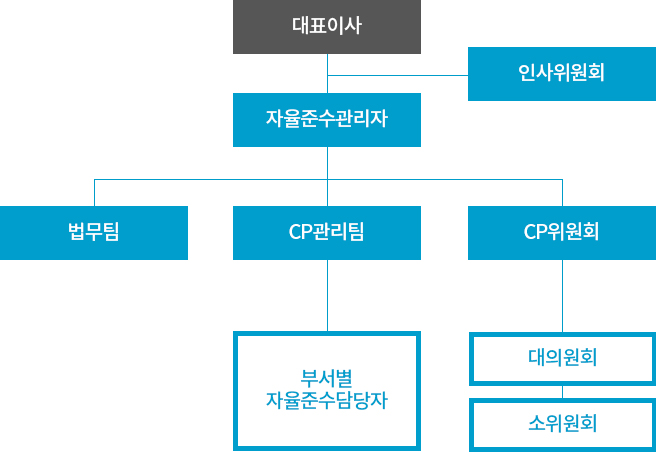 하나제약주식회사의 CP 운영조직